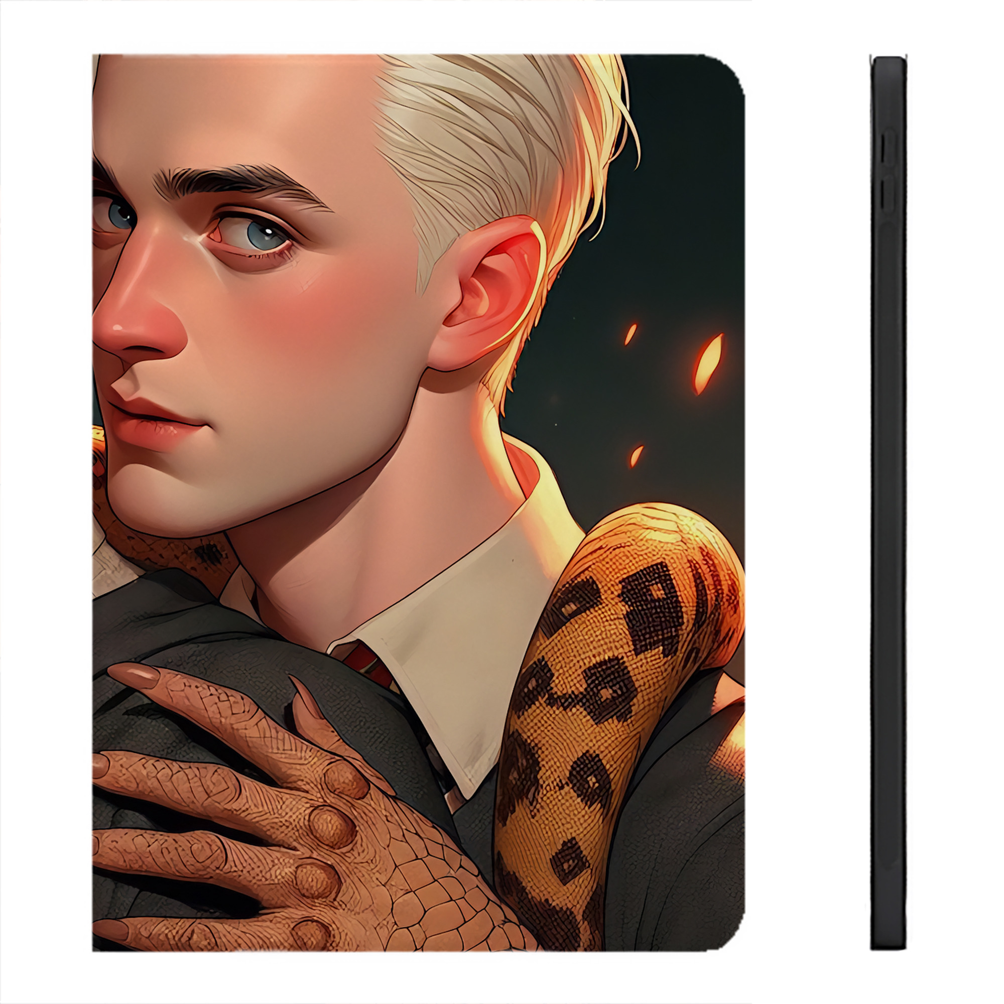 （画像用） Harry Potter ハリー・ポッターシリーズ IPadケース ペンホルダー付き ブックスタイルデザイン